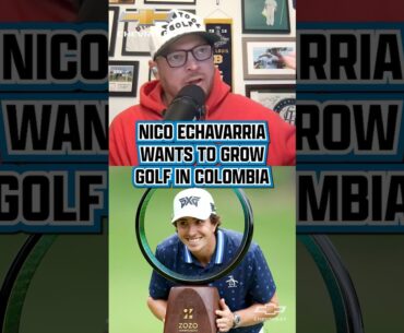 Nico’s out here helping put golf on the map in Colombia. Presented by ​⁠@Chevrolet #Ad