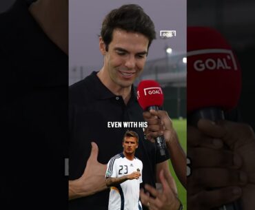 KAKA: Why DAVID BECKHAM was a STYLE ICON 😎 #shorts