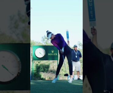 Golf Swing in Slow #improveyourgolf #golfswing #golf #nellykorda