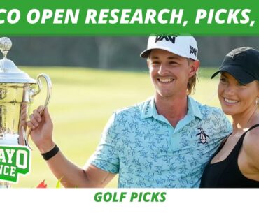 2025 Mexico Open Picks, Research, Sleepers, Course Preview, Guess The Odds | Fantasy Golf Picks