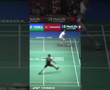 Lee chong wei is fast #badminton #badmintonhighlights #badmintonlovers #badmintonglory