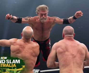 A WILD Brisbane Brawl! Death Riders vs Cope & White! | 2/15/25, AEW Grand Slam Australia