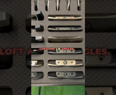 Our new putter fitting kit has arrived, with over 30,000 possible combinations. #putter #putting