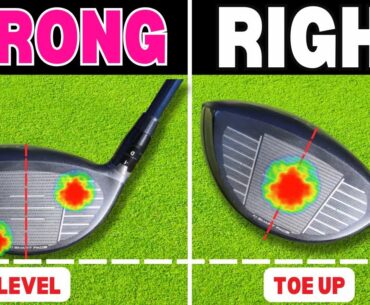 This is Why I NEVER Start with the Club FLAT Behind the Golf Ball