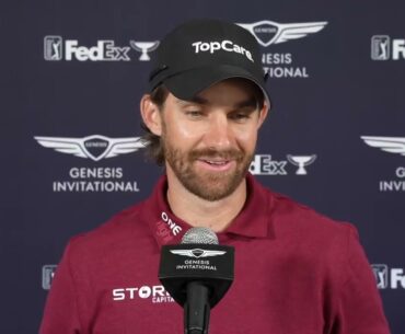 Patrick Rodgers Discusses 2025 Genesis Invitational | PGA Tour Saturday Flash Interview