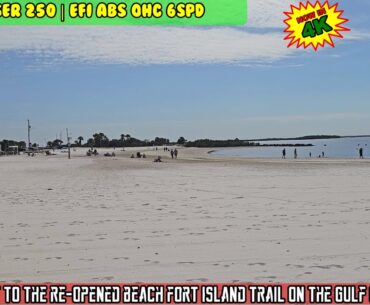 Cruise out to Fort Island Beach in Crystal river, its OPEN! Gulf of America RPS CRUISER 250