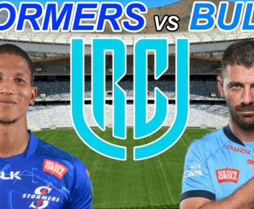 STORMERS vs BULLS URC 2025 Live Commentary