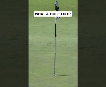 🚨 WHAT A HOLE OUT BY IAN POULTER WOW 🤯 #Liv #golf #livgolf #adelaide #tigerwoods