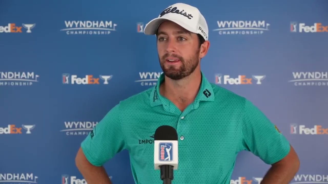 Davis Riley Saturday Flash Interview 2024 Wyndham Championship Davis Riley Saturday Flash Interview 2024 Wyndham Championship