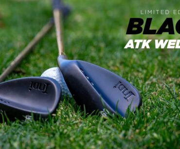 Limited Edition Black ATK Wedges by Indi Golf