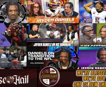 The Command Post LIVE!  |  JAYDEN DANIELS IS ONE OF ONE.... WE'RE BLESSED TO HAVE ONE OF DEM ONES❗💯