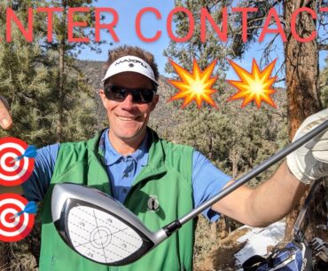 How Center Contact Can Improve Your Golf Game