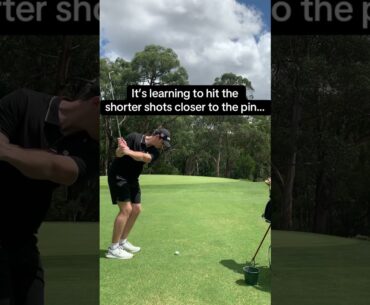 The fastest way to improve your golf scores - practice your short game #golftips #golfpro #golf