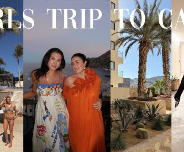 VLOG: girls trip to CABO! perfect itinerary + fun nights out + relaxing vacation in mexico