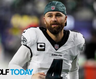 Eagles' Jake Elliott trades cleats for golf clubs in NFL offseason | Golf Today | Golf Channel