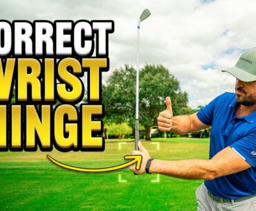 The Correct Wrist Set Simplifies The Golf Swing