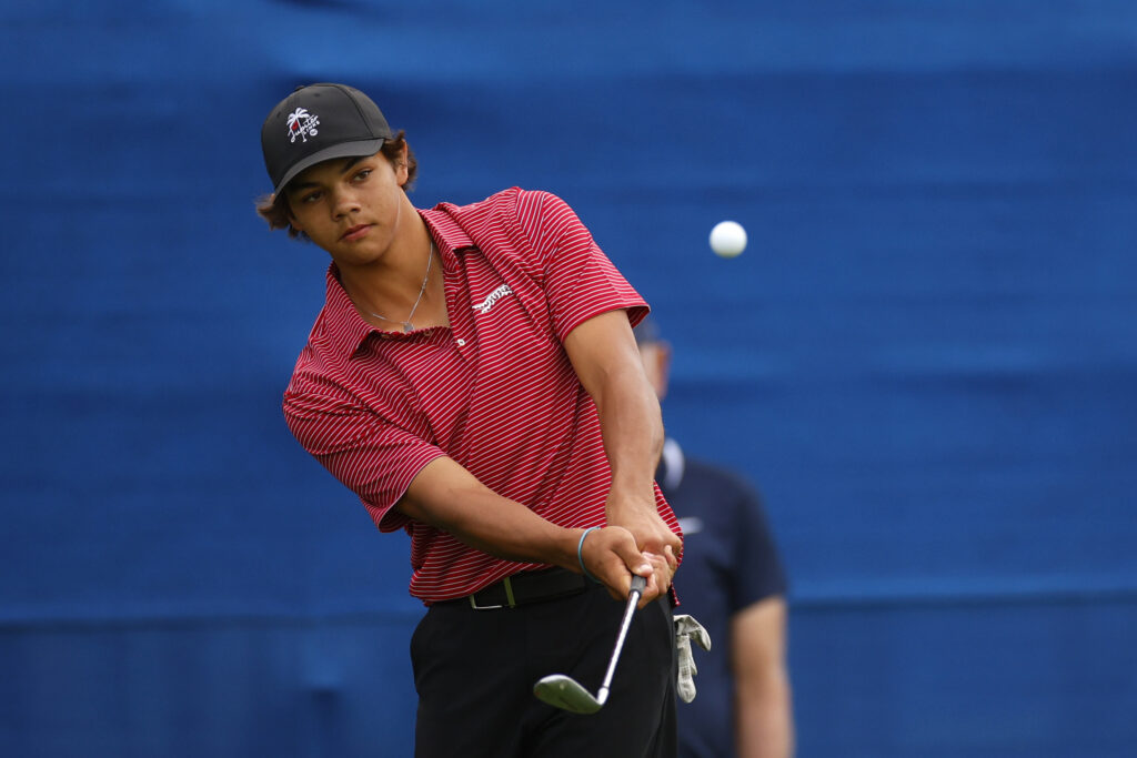 charlie woods 2024 pnc championship