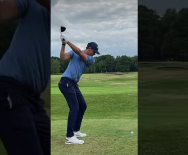 Ludvig Aberg Slow Motion Driver Swing
