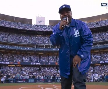 Ice Cube's performance before Yankees vs. Dodgers World Series Game 2!