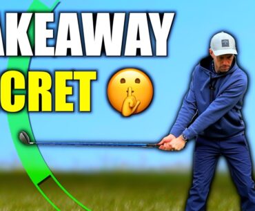 Start Your Golf Backswing Takeaway Like This - You Will Crush It!! (Golf Swing Cheat)