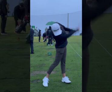 Kai Madison Trump plays golf