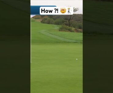 Unreal shot from Tony Finau! #pgatour #golfhighlights #tonyfinau #golfswing #tigerwoods #pga