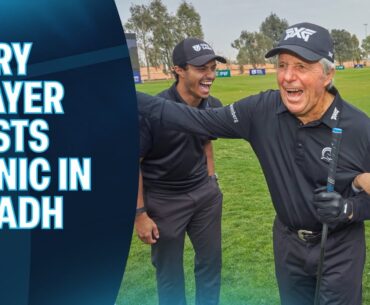 Gary Player attends PIF Saudi Ladies International!