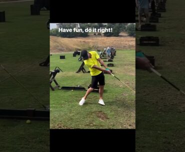 Had a Great Lesson from my Golf Mentor and Speedgolf Legend Christopher Smith