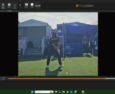 Chris Gotterup Front View Driver Swing Analysis