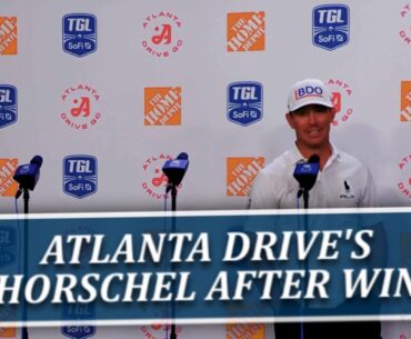 Atlanta Drive's Billy Horschel Talks Overtime TGL Win, New Hammer Rules