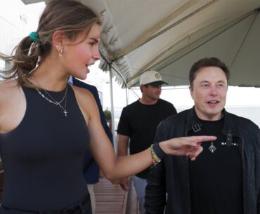 Watching a Rocket Launch at SpaceX with Elon Musk!