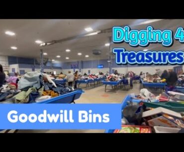Glorified Dumpster Diving Goodwill Bins Outlet