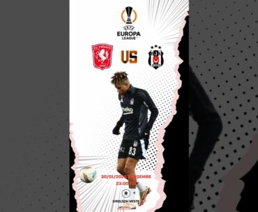 Beşiktaş'ın  Twente Maçı Muhtemel 11'i