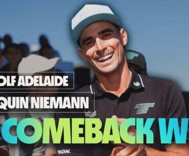 Joaquin Niemann’s Winning Final Round Highlights at LIV Golf Adelaide | LIV on FOX