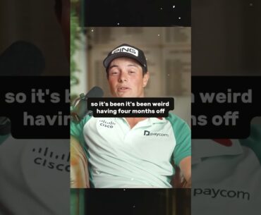 Viktor Hovland took 4 months