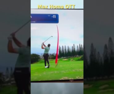 Max Homa Over the Top!