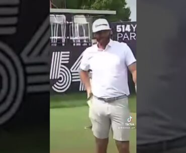 Dustin Johnson got beef with Donald Trump? 😂🤷🏾‍♂️👀 #golf #trump #donaldtrump #dustinjohnson #liv