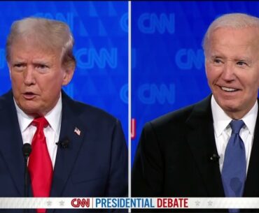 Trump and Biden argue over golf handicaps during 2024 Presidential Debate