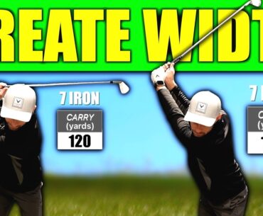 Make Your Golf Swing Effortless - How To Create Width (Simple Golf Tip)