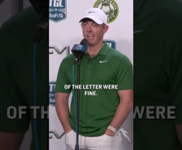 'Pointed at me a little' Rory McIlroy responds to Charley Hoffman's letter