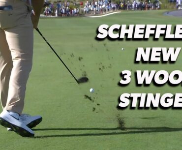 Scottie Scheffler's new stinger 3 wood is FILTHY