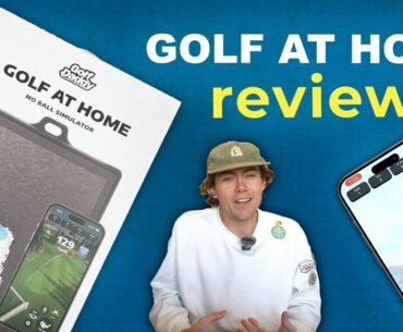 Golf Daddy Golf at Home Simulator Review (February 2025 Updated) $99 Golf Simulator (accuracy test)