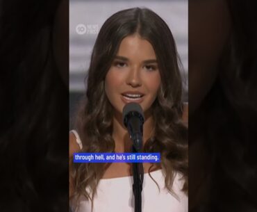 Kai Madison Trump Makes First Public Speech At RNC | 10 News First