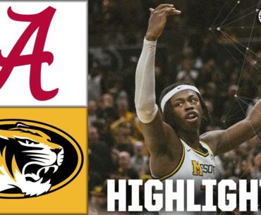Alabama Crimson Tide vs. Missouri Tigers | Full Game Highlights | ESPN College Basketball