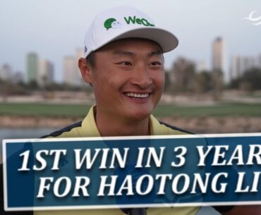 1st Win In 3 Years For Haotong Li At Qatar Masters