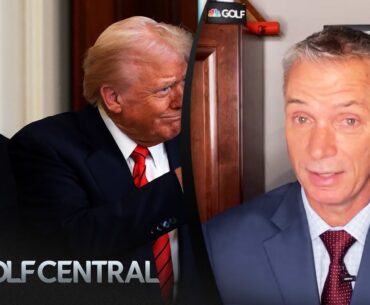 President Trump, Tiger Woods, PGA Tour, PIF meet: What does it mean? | Golf Central | Golf Channel