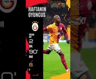 Trendyol Süperlig 24. Haftanın İlk 11'i ve Haftanın Oyuncusu