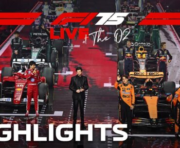F1 75 LIVE Highlights | 2025 F1 Car Liveries Revealed!