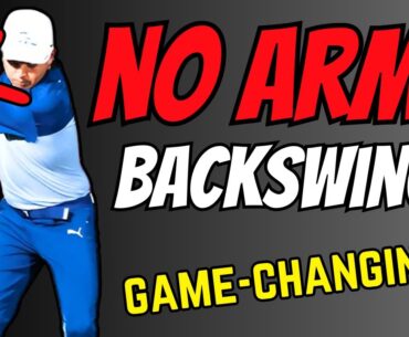 How the NO ARMS BACKSWING Theory May Fail (And What Actually Works)
