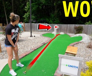 We Never Thought We Would Make it to This Mini Golf Course, and it's Awesome!